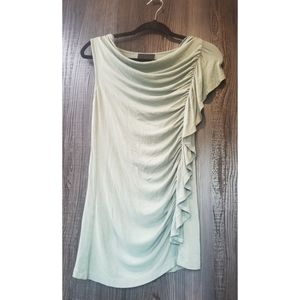 Sage Cynthia Rowley Asymmetrical Tunic Top